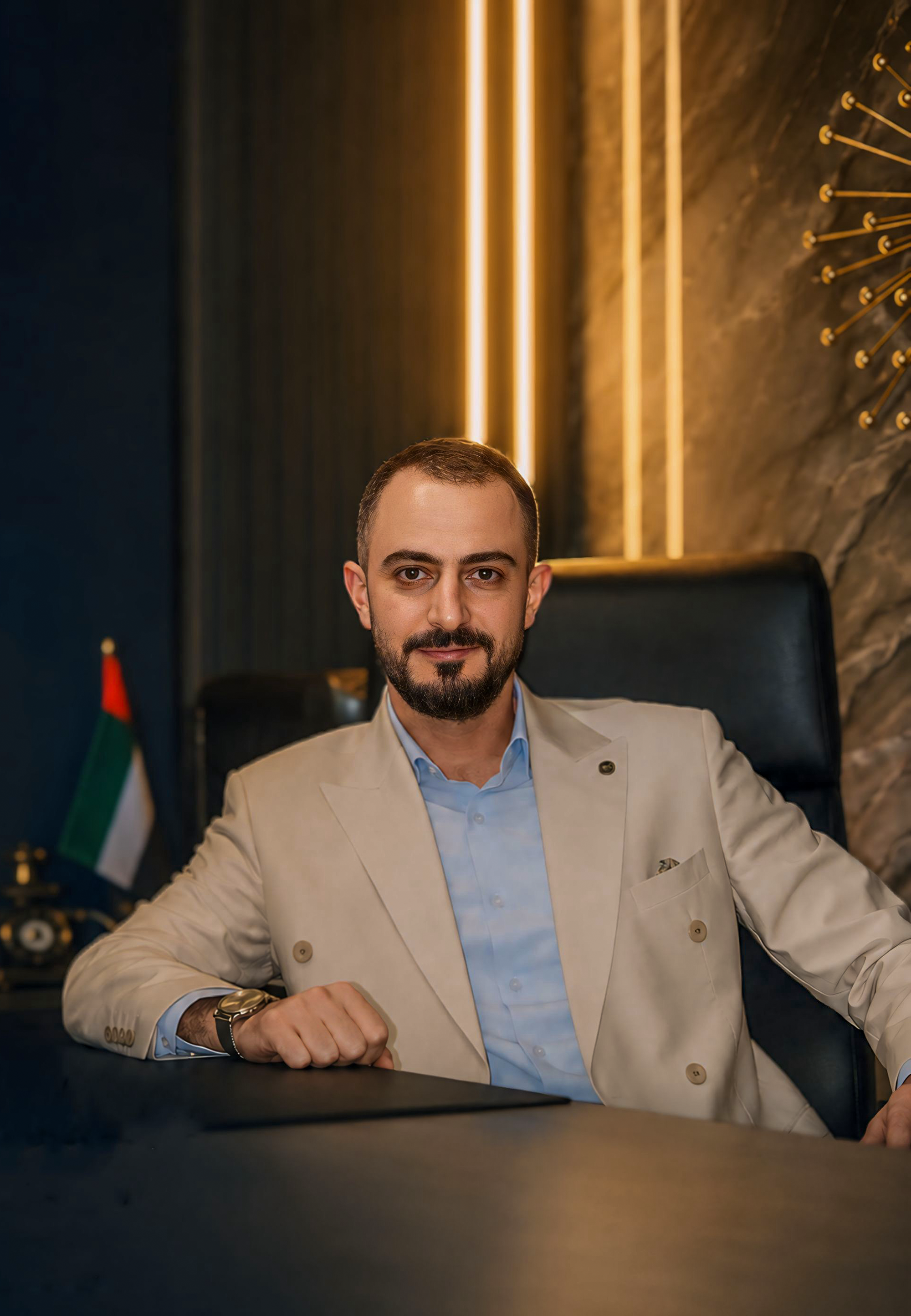 نوفل محمد — الرئيس التنفيذي، Golden Palm Real Estate